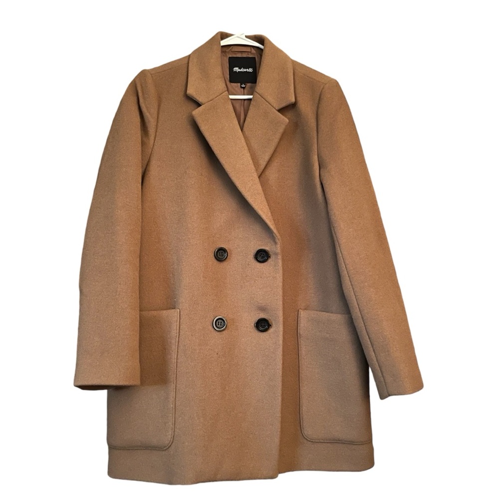 Madewell Double Breasted Wool Coat